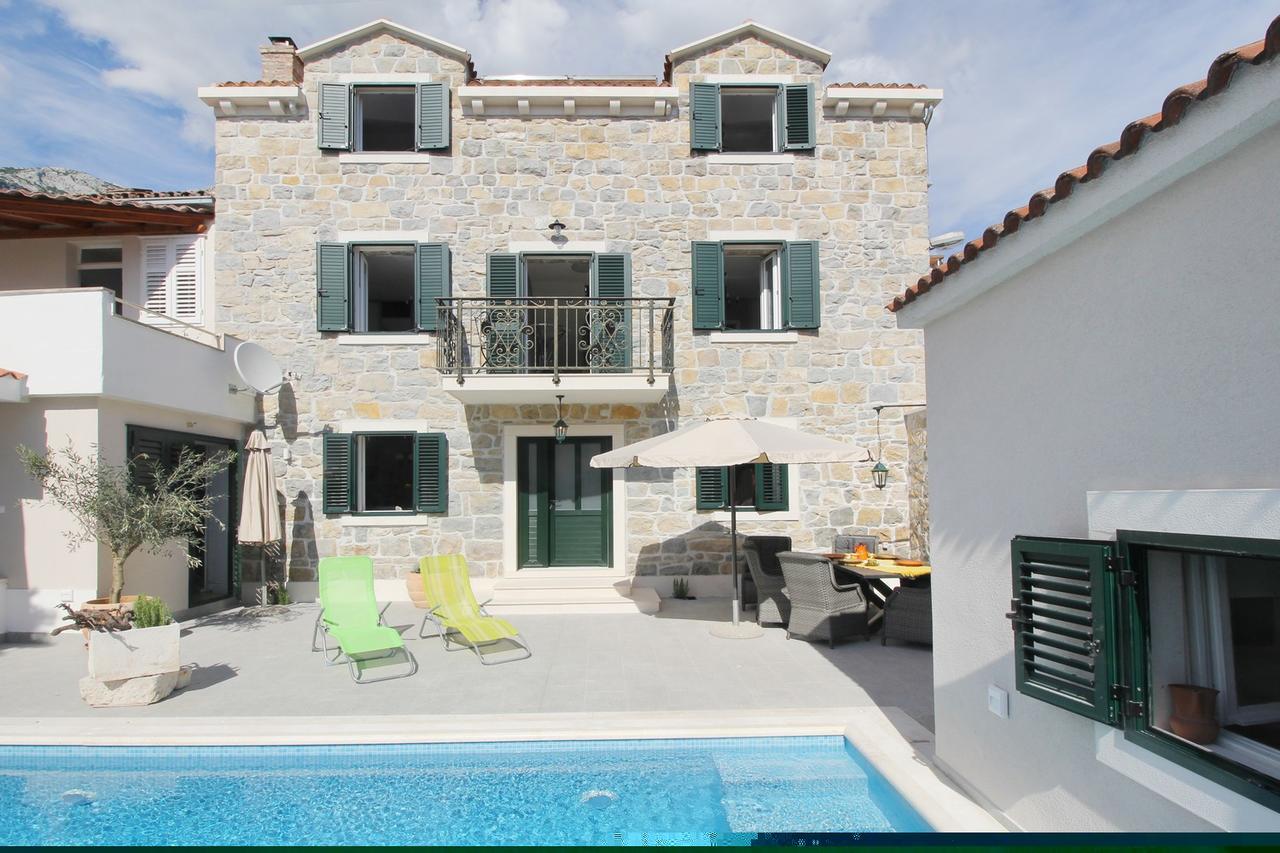 Villa Filipetti With Heated Pool 马卡尔斯卡 外观 照片